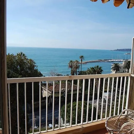 57vm - 2p Avec Vue Balcons Et Parking Lägenhet Menton